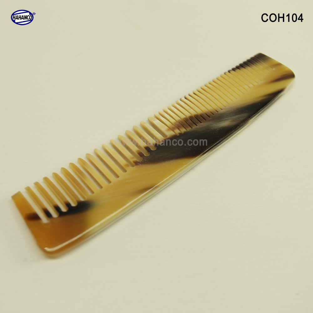 Lược sừng xuất Nhật - Lược bằng đầu - COH104 - Horn Comb of HAHANCO - Có lợi cho sức khỏe