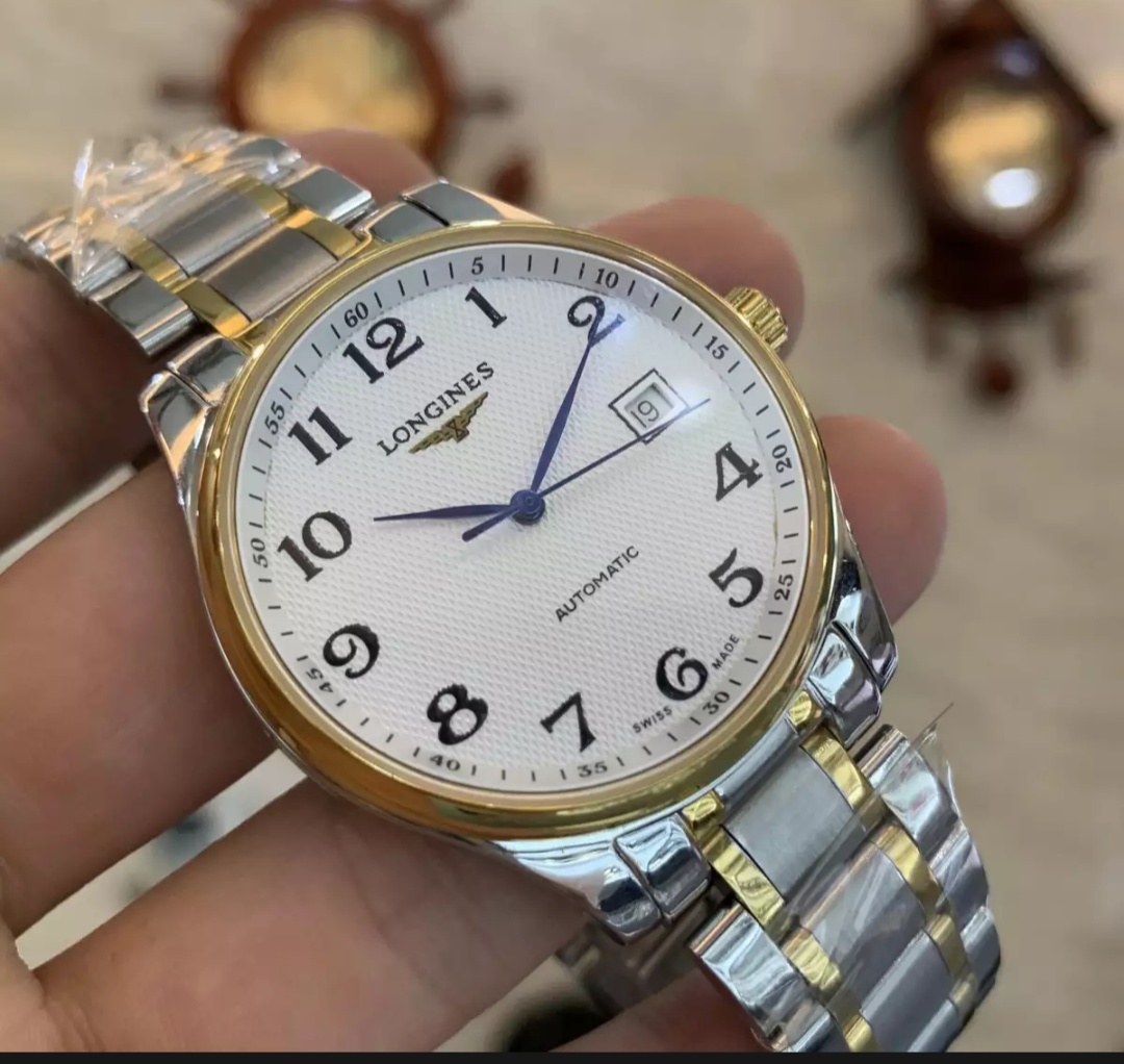 [ ĐỒNG HỒ BẢO TÍN ] ĐỒNG HỒ L-AU85 AUTOMATIC VÀNG TRẮNG + THẺ BẢO HÀNH