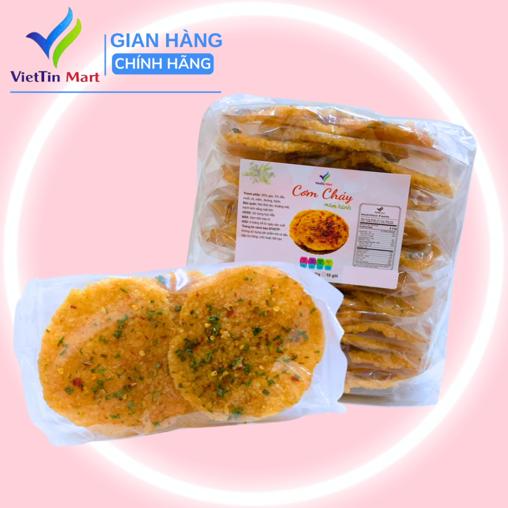 Combo 35 gói cơm cháy chiên mắm ớt - Viettin Mart