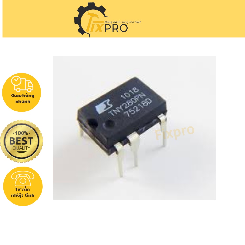 TNY280PN IC nguồn DIP-7 chính hãng Power Integrations - Fixpro