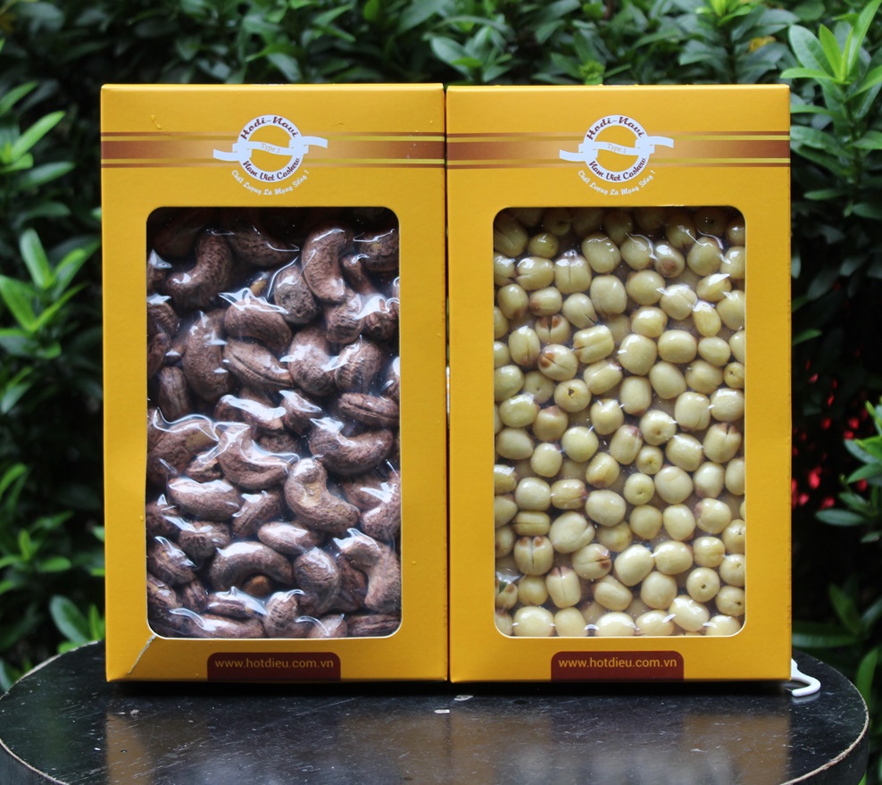 HỘP QUÀ COMBO 2 loại hạt dinh dưỡng