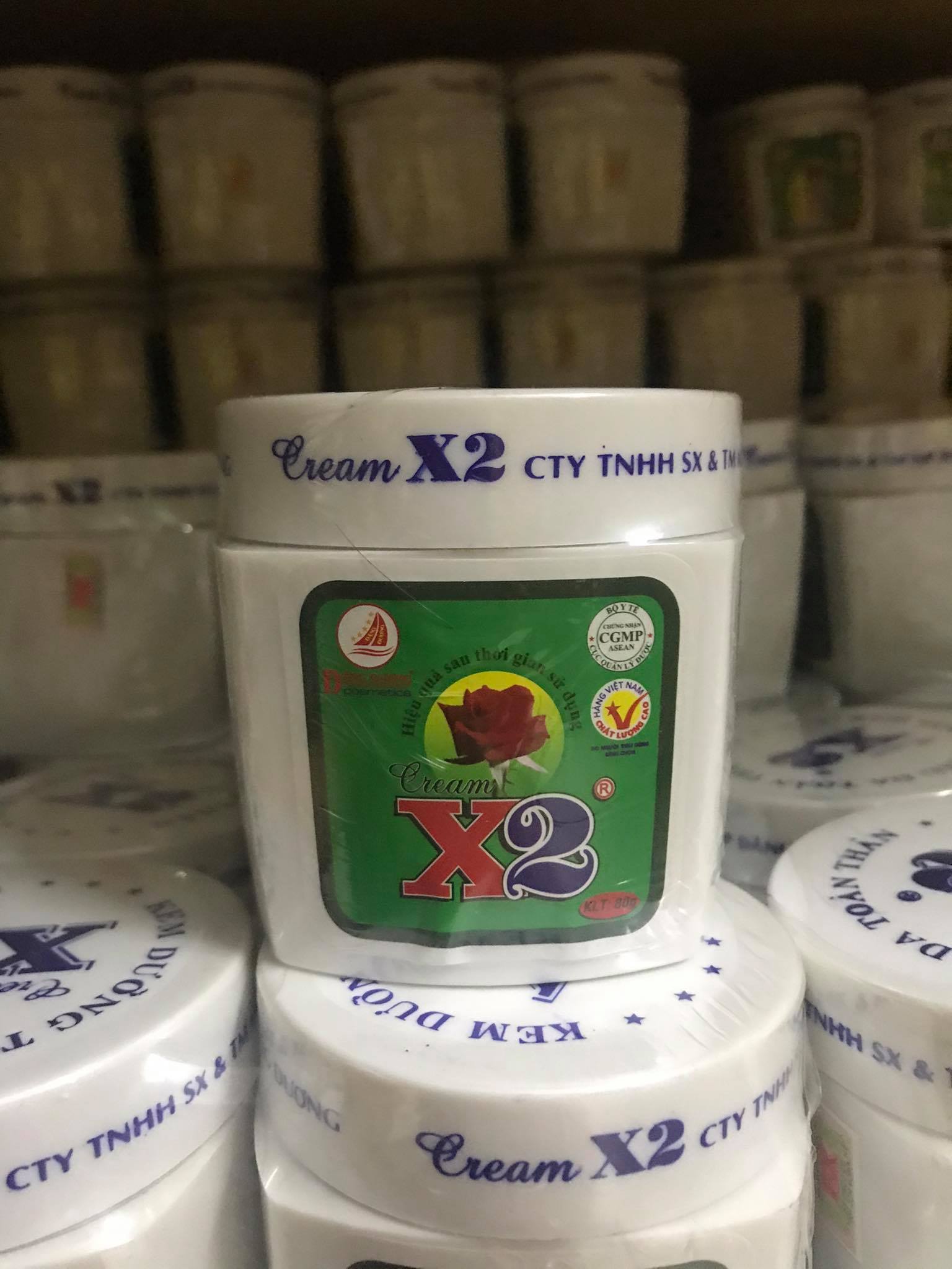 Kem Dưỡng Trắng Da Body X2 80g