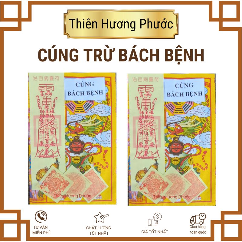Giấy cúng ngũ công vương phật 5 ông
