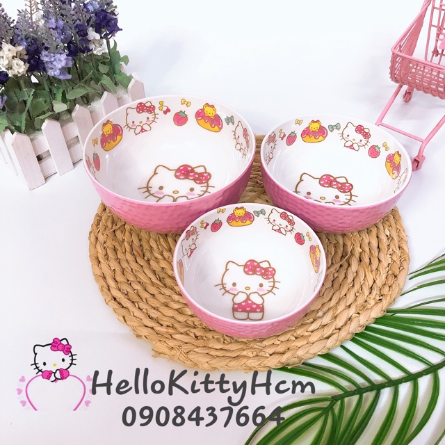 Chén Melamin Hello Kitty