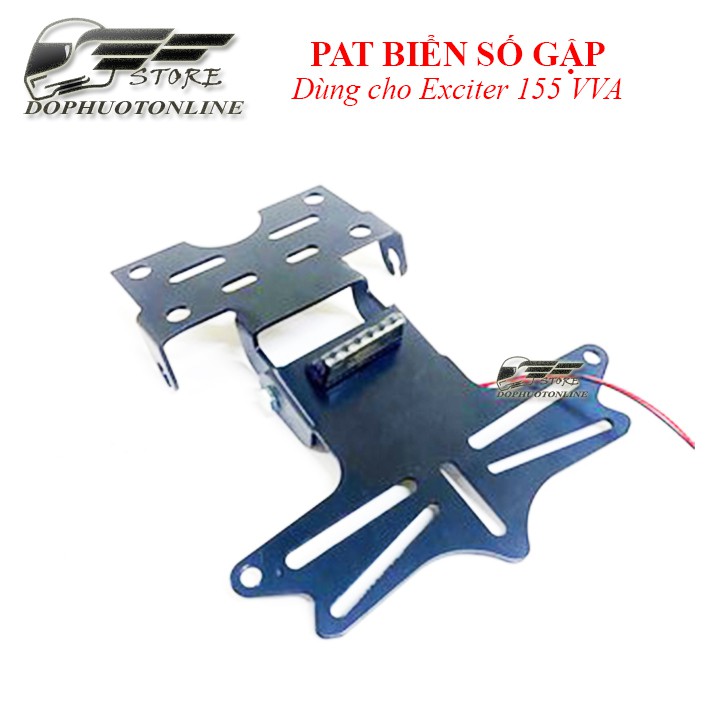 Pat Biển Gập Cho Exciter 155 Vva <Dpol>