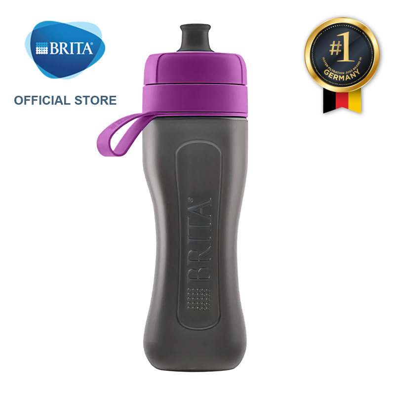 Bình lọc nước BRITA Active Purple 600ml (có sẵn 1 đĩa lọc Microdisc) - Thương hiệu đến từ Đức