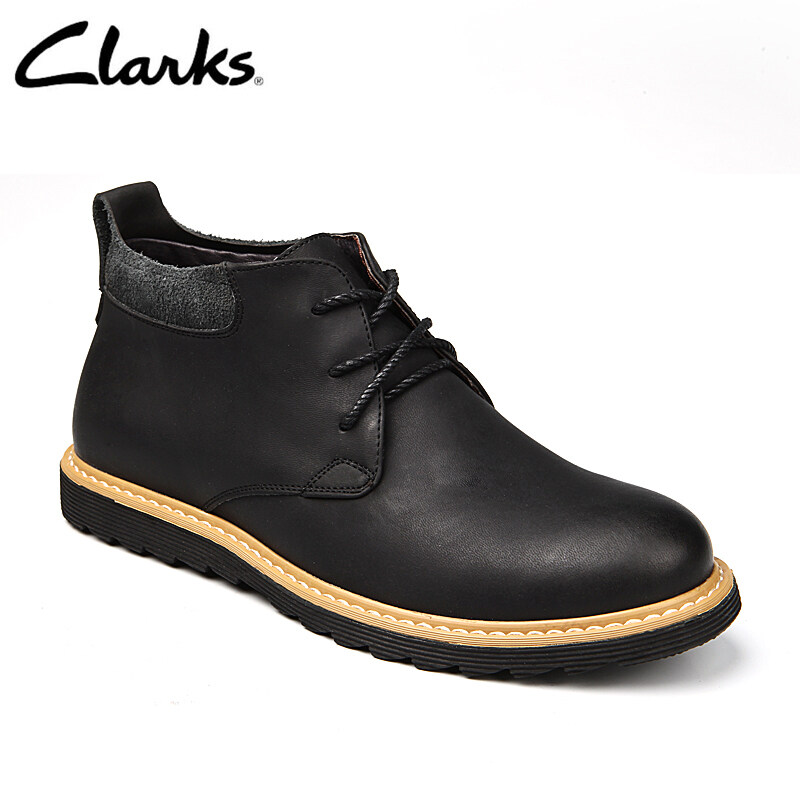 Giày bốt cổ thấp da nam clarks - desert boot 2826