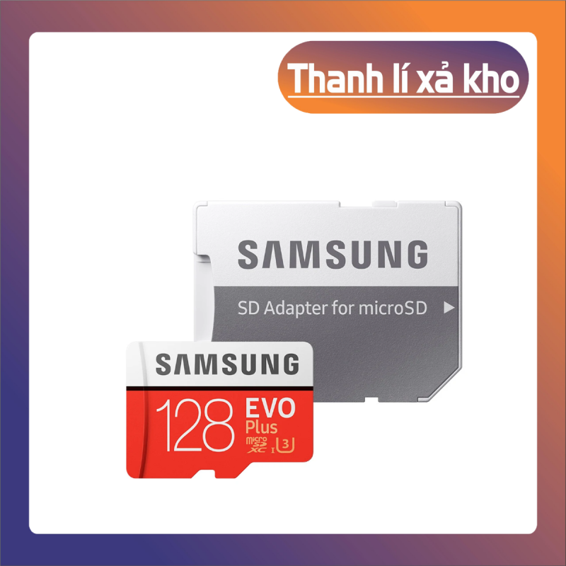 [New 2021] Thẻ nhớ MicroSDXC Samsung Evo Plus 128GB U3 4K R100MB/s W60MB/s - Box Anh Thẻ nhớ cho camera wifi, camera hành trình, điện thoại, máy chơi game, chất lượng hình ảnh 4k - Hàng Chính Hãng
