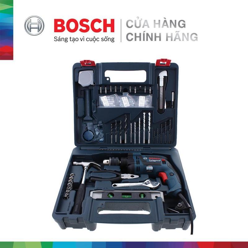 Máy khoan động lực Bosch GSB 13 RE SET 100 chi tiết