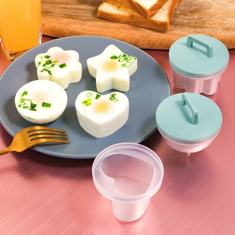 Khuôn Lẻ set hấp trứng, làm bánh, pudding, flan chống dính có nắp chống đổ ( tặng phết bơ dầu)
