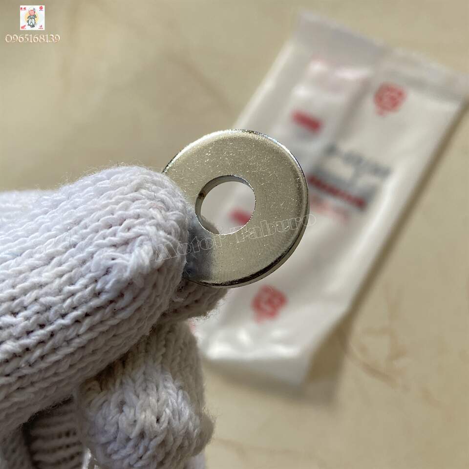 Long đền 8 li đường kính 24mm, xi bóng