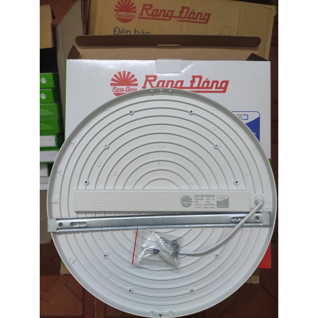Đèn led ốp trần 24w tròn Rạng đông