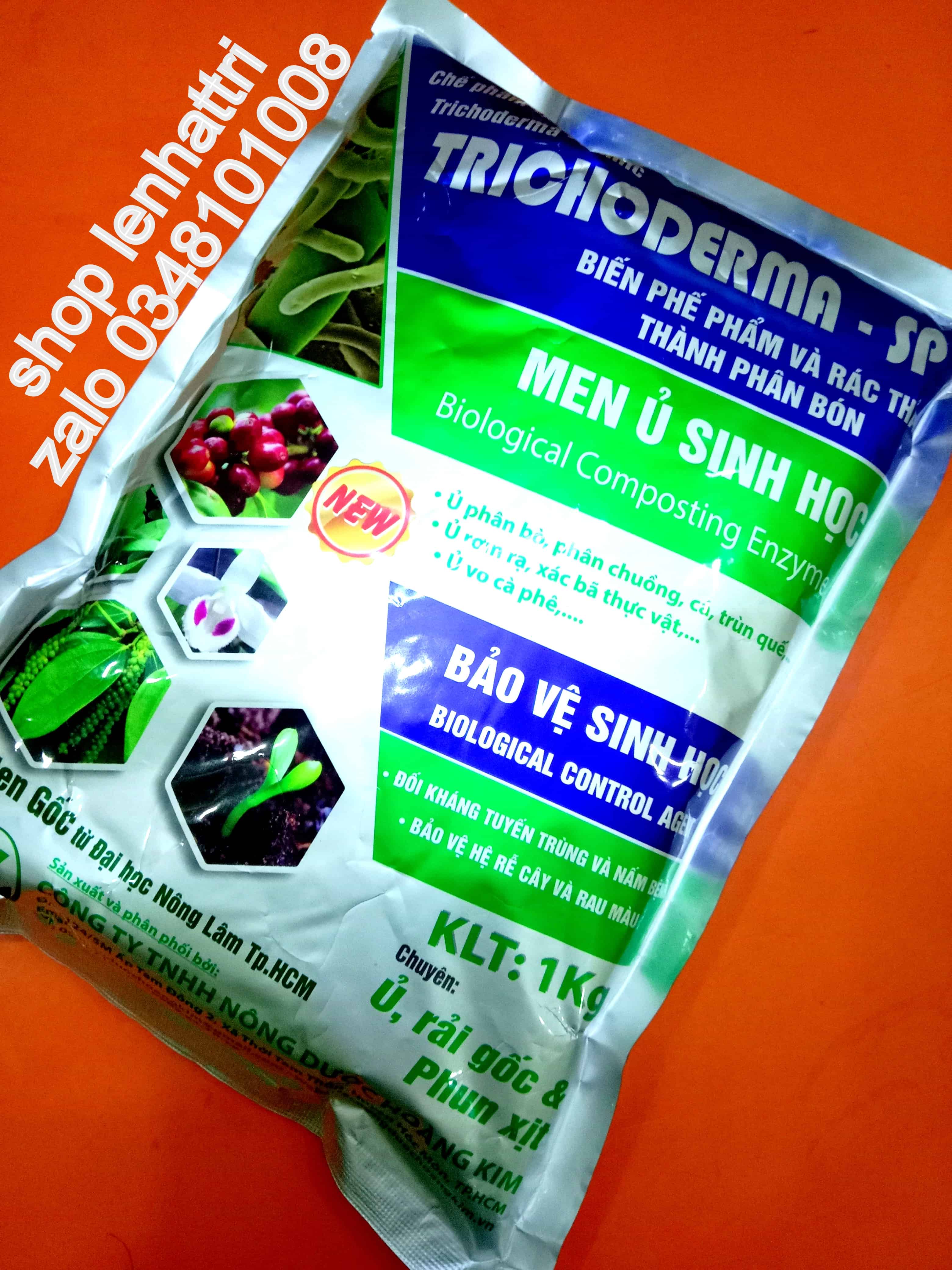 Nấm đối kháng trichoderma 1kg