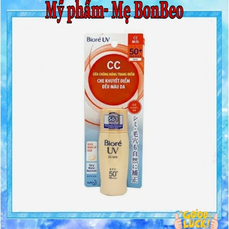 Kem Chống Nắng Biore dạng sữa 30ml
