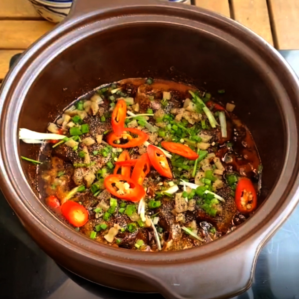 Nồi kho cá tự động 3.3 lít NodaCook đất nung