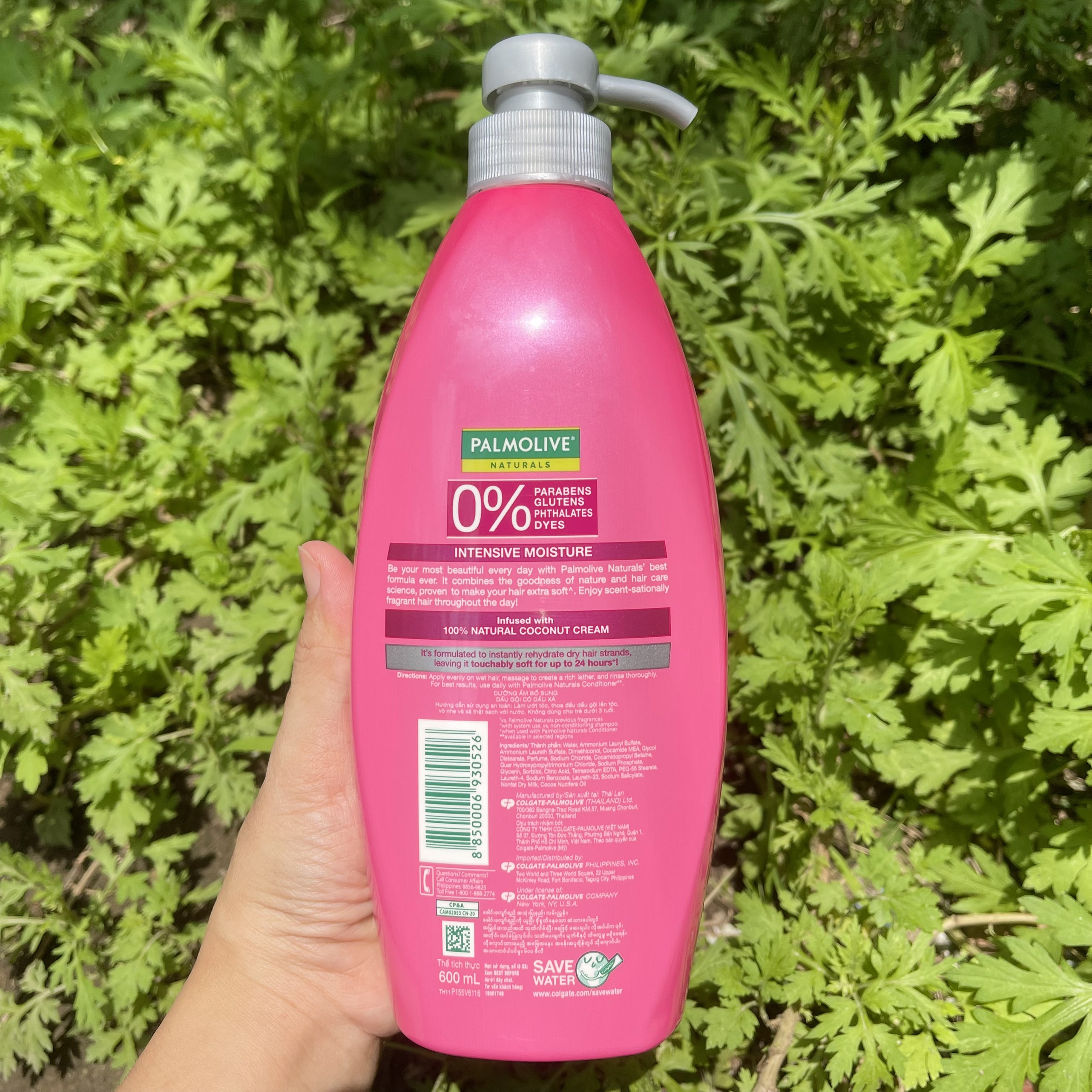 Dầu gội xả Palmolive 600ml