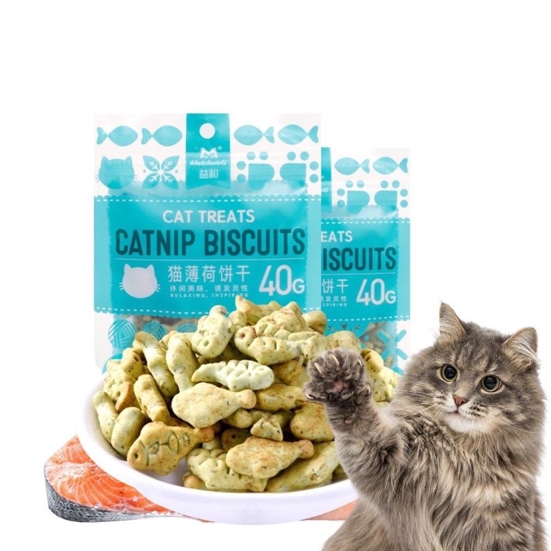 Snack Cho Mèo,Bánh Thưởng Catnip Cho Mèo