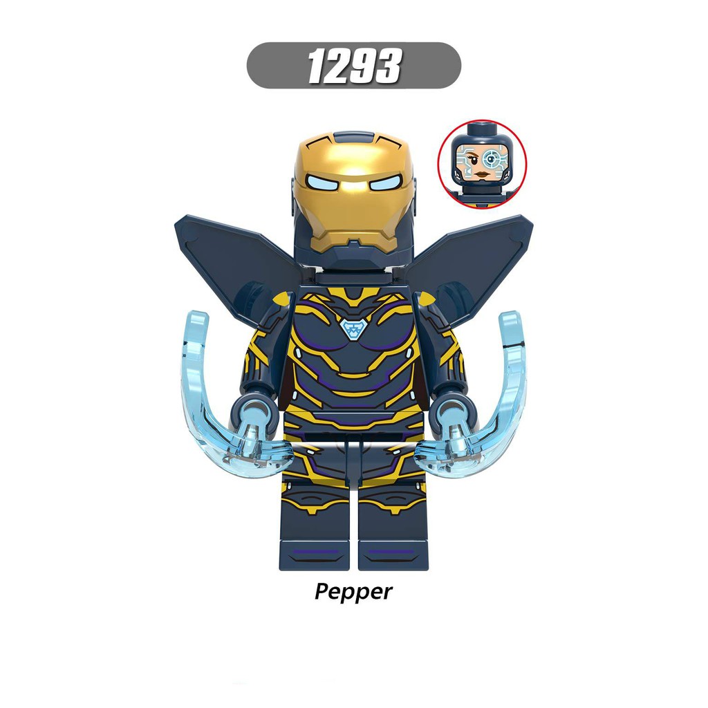 Mini Siêu Anh Hùng Thor War Machine Captian Pepper X0261 - Mini