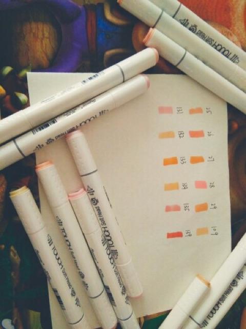 [MARKER] TOUCH SOFT HEAD SUPERIOR SET DA 12 CÂY