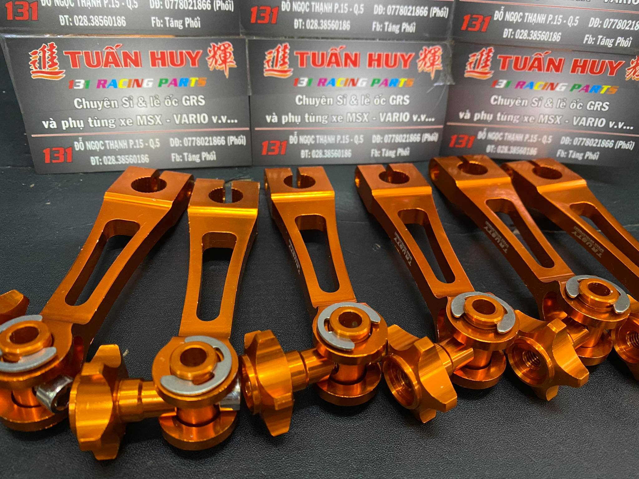 [HCM][ XÃ HÀNG ] Càng thắng nhôm gắn xe tay ga  xe số có xài đũa thắng gắn wave  dream  sirus ( CAM )