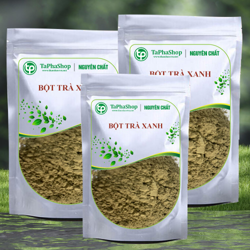 Bột trà xanh nguyên chất 100g