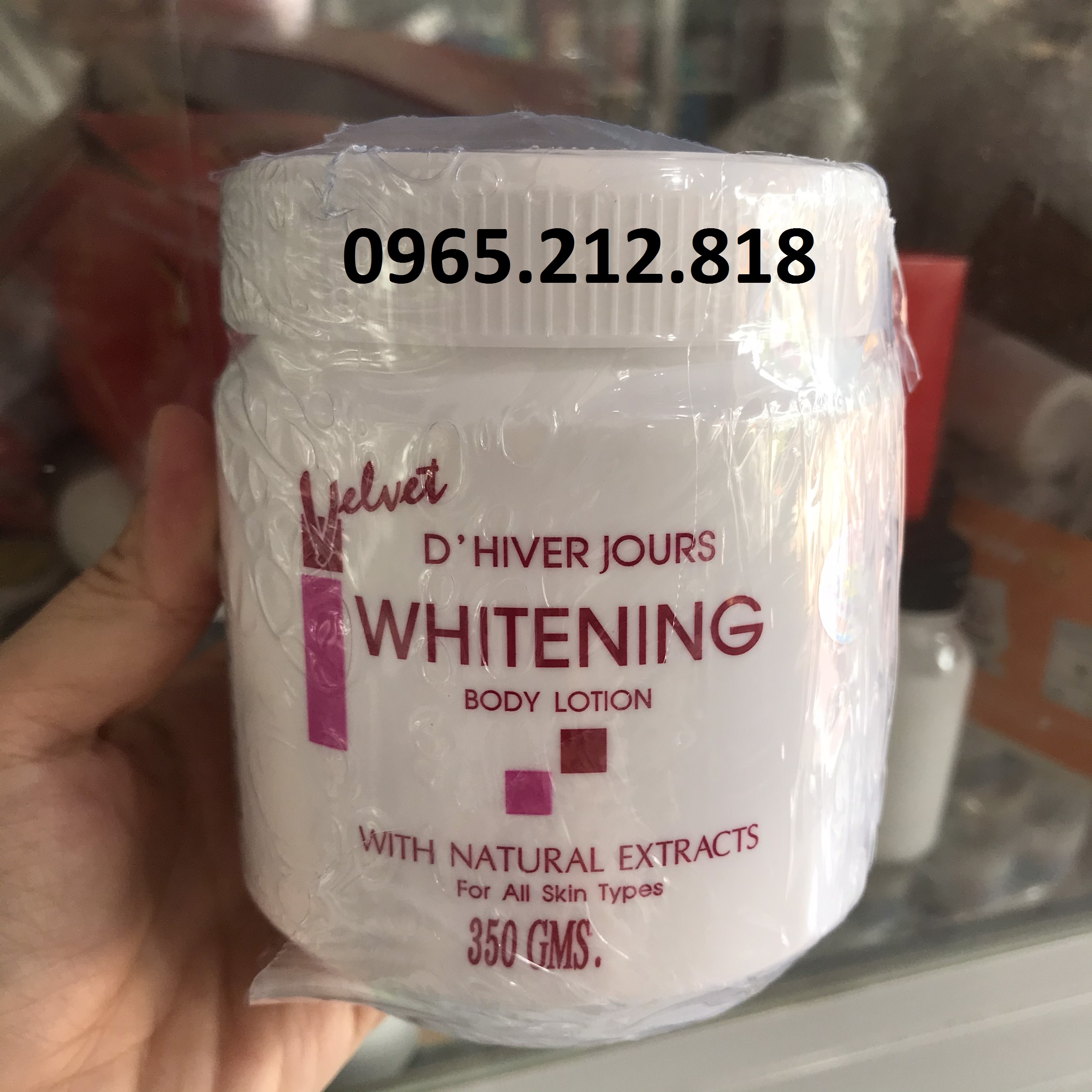 kem dưỡng trắng da toàn thân body whitening 350g Thái Lan( mẫu cũ)