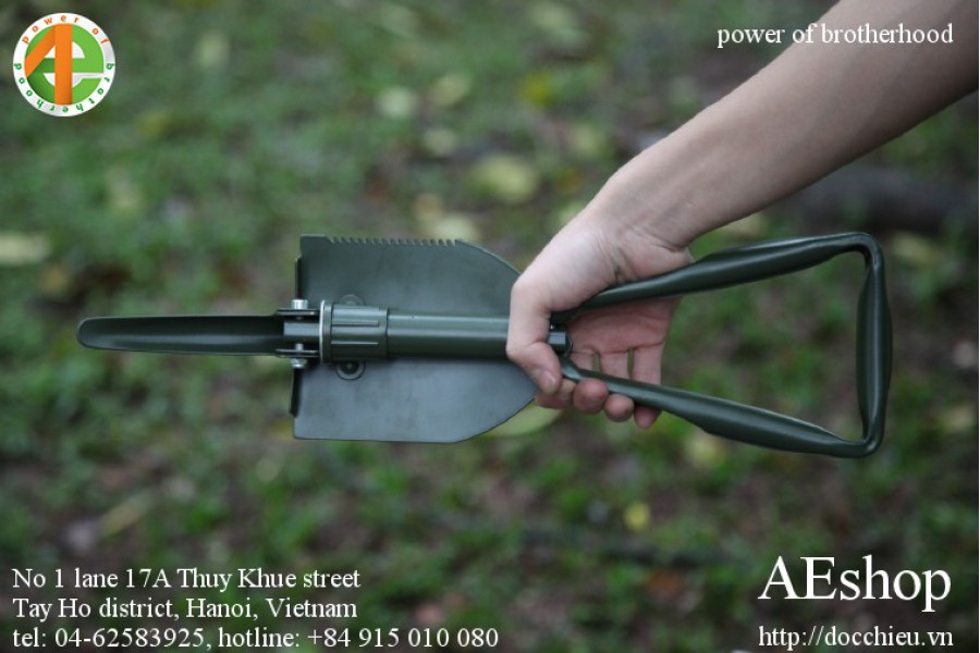 xẻng công binh gấp gọn đa năng 50cm