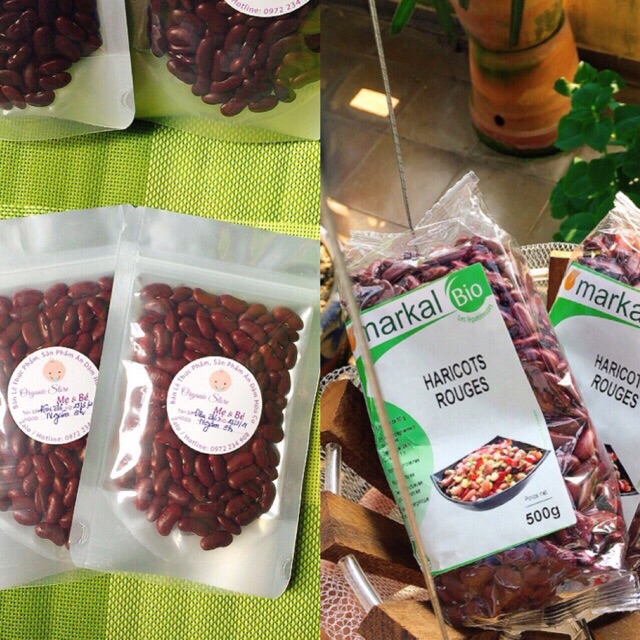 [HCM][Combo 2 bịch] đậu đen đậu đỏ hữu cơ Markal