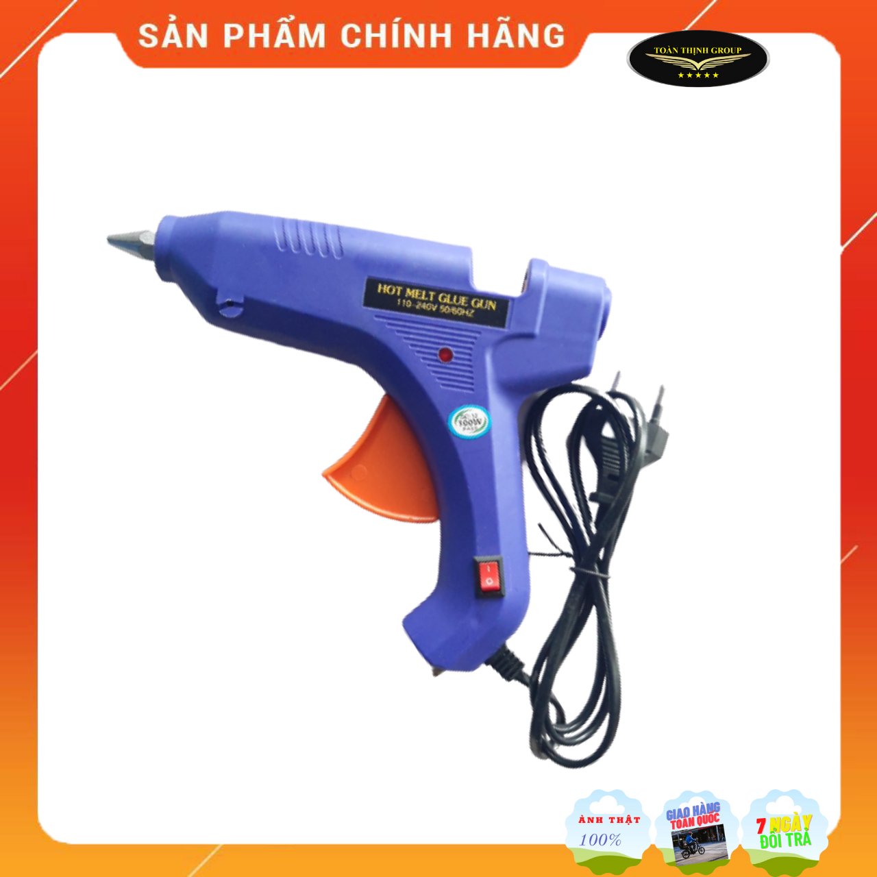 Súng bắn keo nến silicon 60w