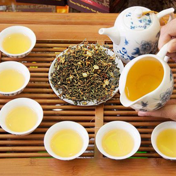 [HCM]Trà Sơn Mật Hồng Sâm 100g