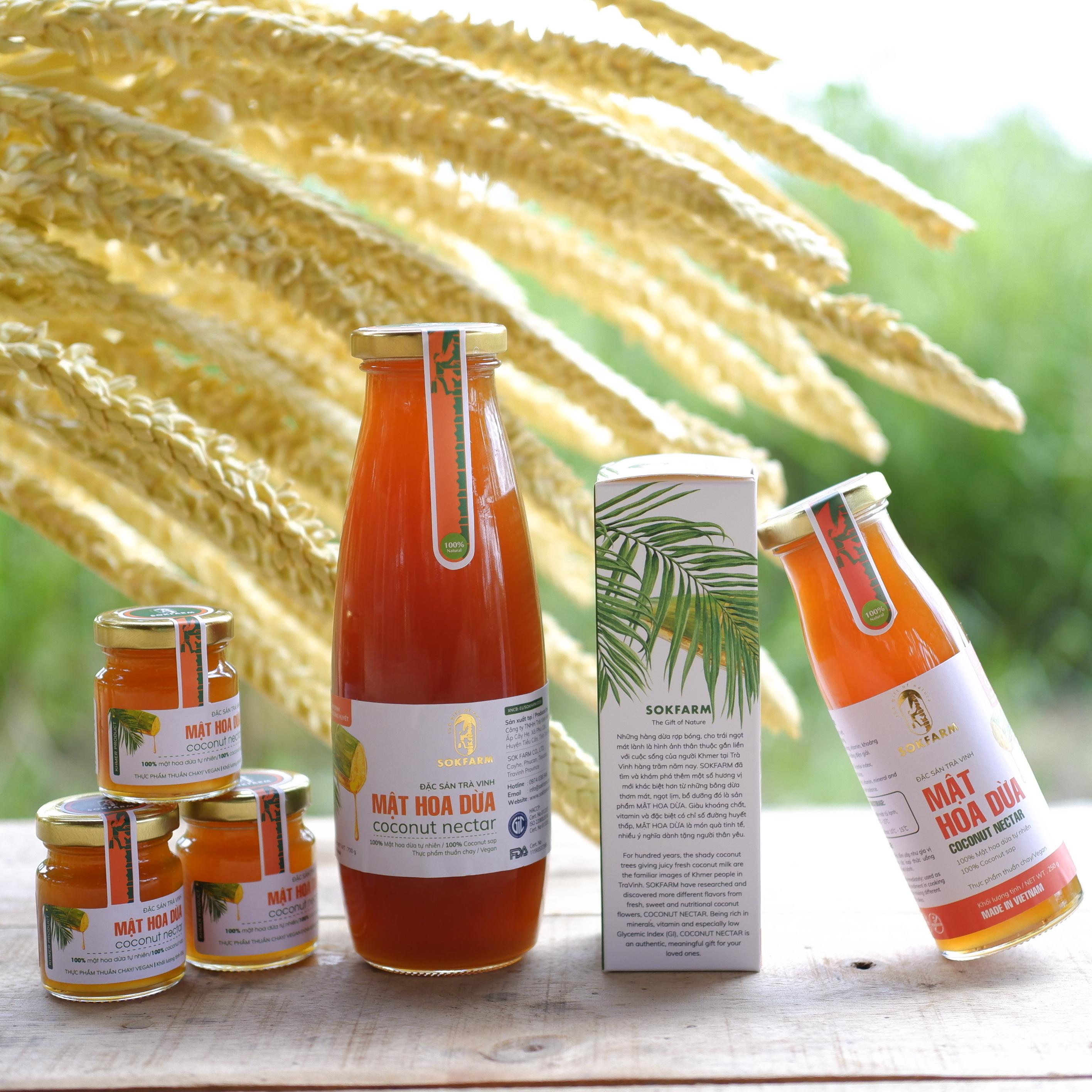 Mật Hoa Dừa Sokfarm 700gr