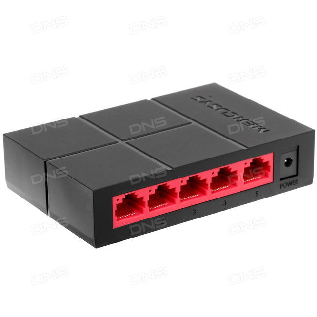 Bộ Chia Mạng Mercusys MS105G - Hàng Chính Hãng