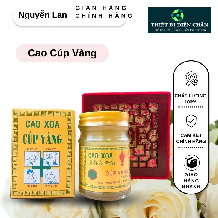 Cao cúp vàng diện ghẩn bùi quốc châu - thiết bị diện chẩn