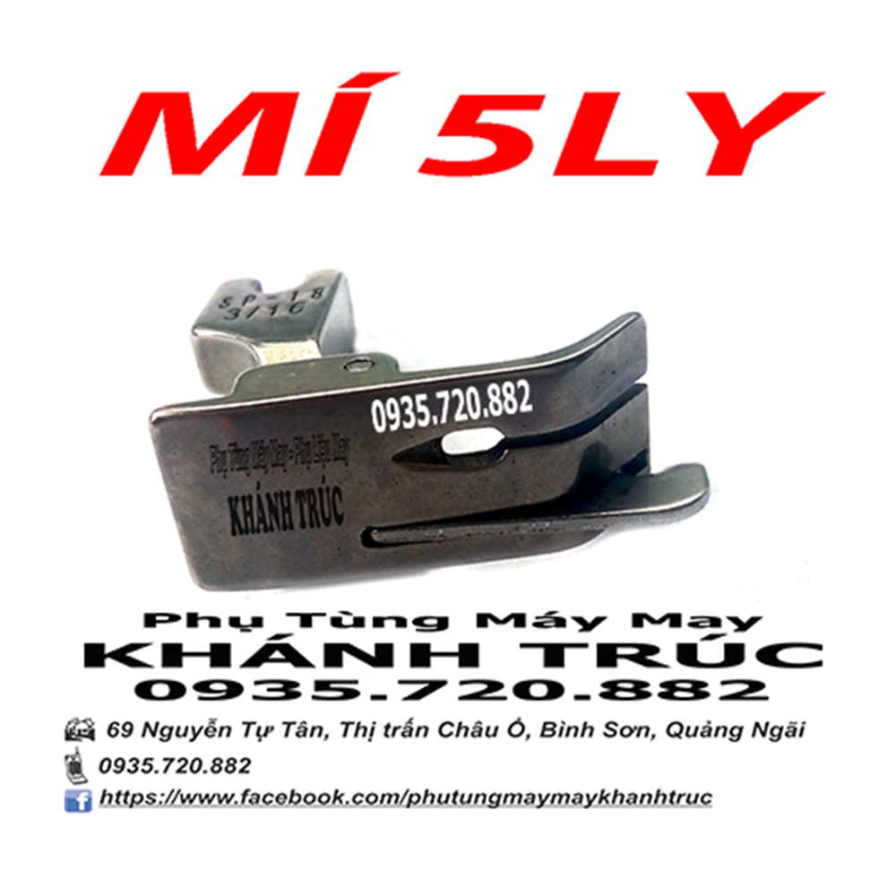 Chân vịt SP18 5ly máy may công nghiệp 1kim