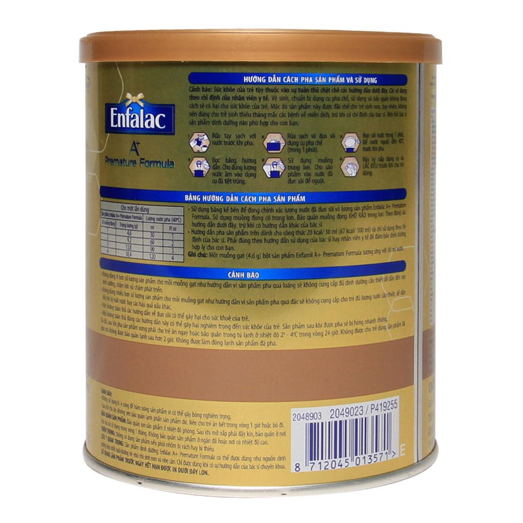 SỮA BỘT ENFAMIL A+ PREMATURE HỘP 400G