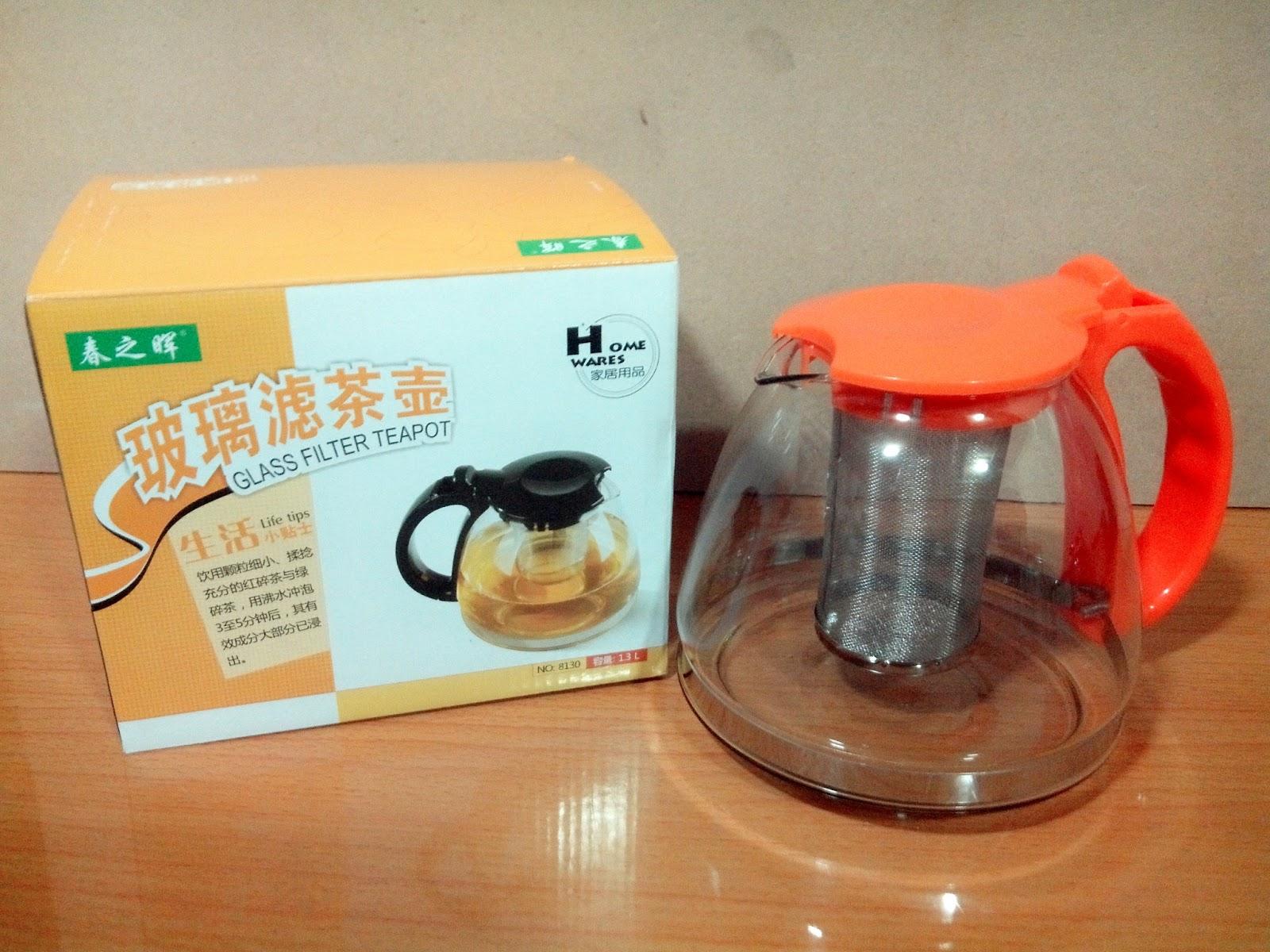 Bình Lọc Trà Thủy Tinh 700ml Sang Trọng