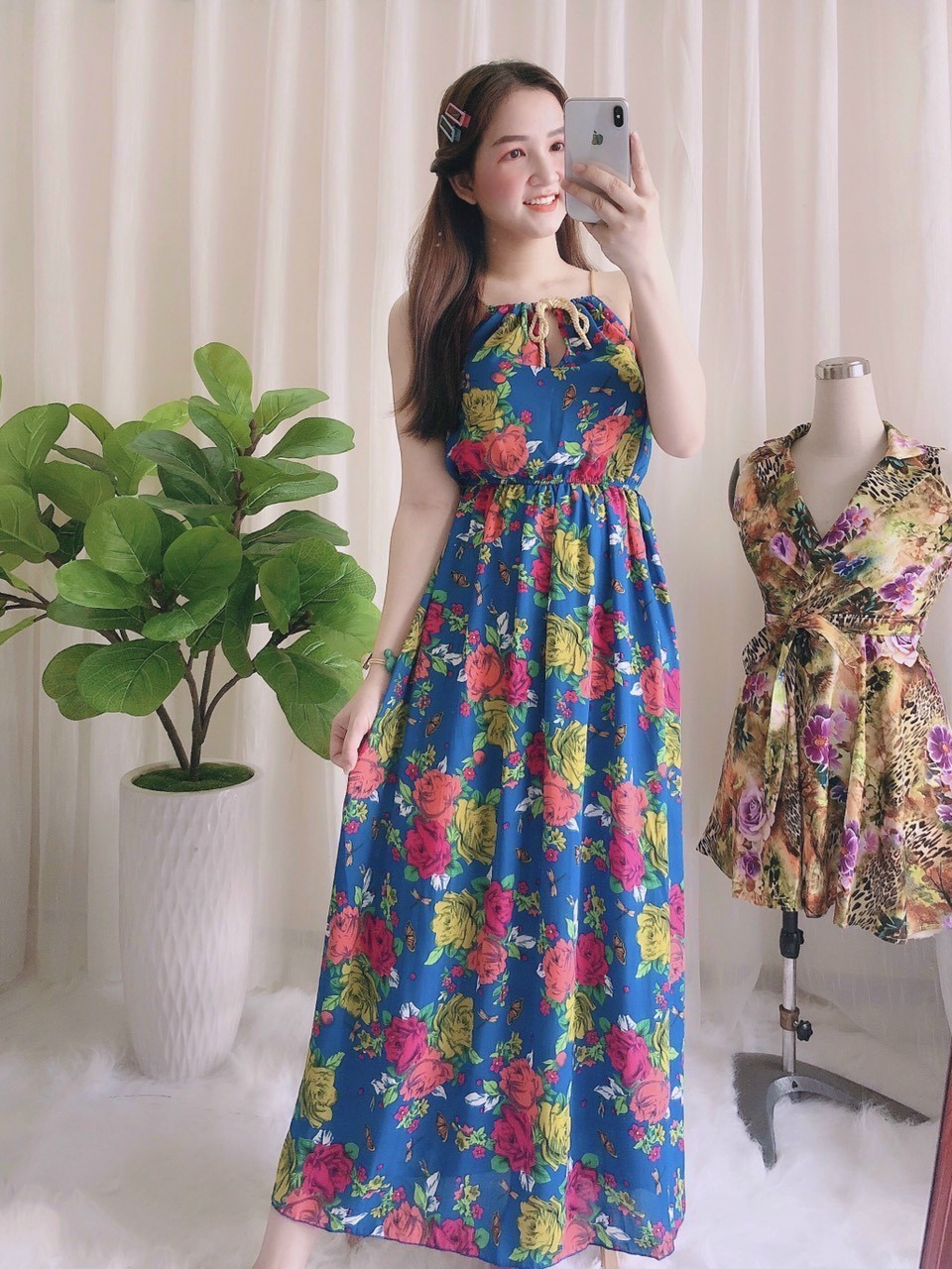 Đầm MAXI 2 dây cực xinh