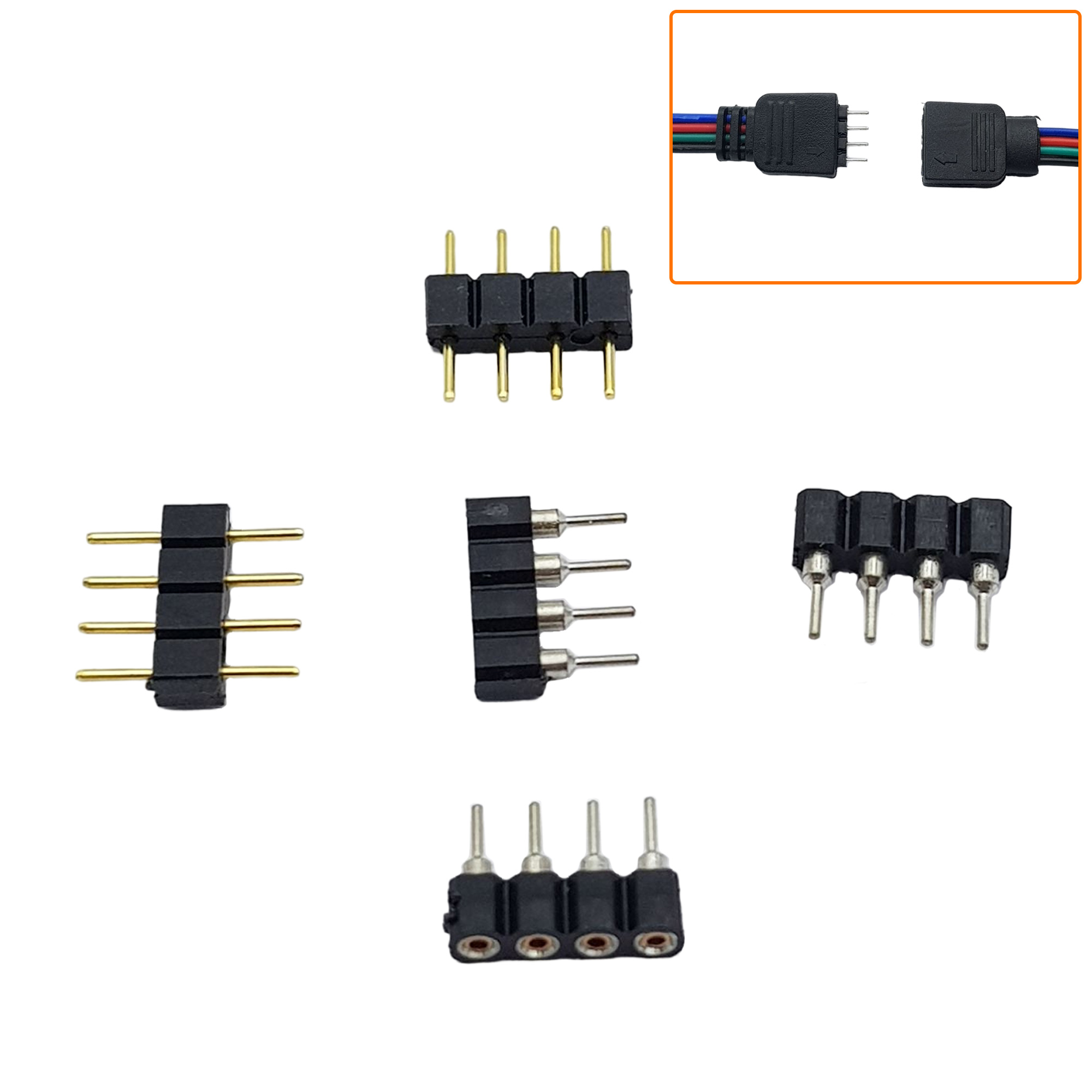 Ghim Nối Led RGB 5050 4 chân