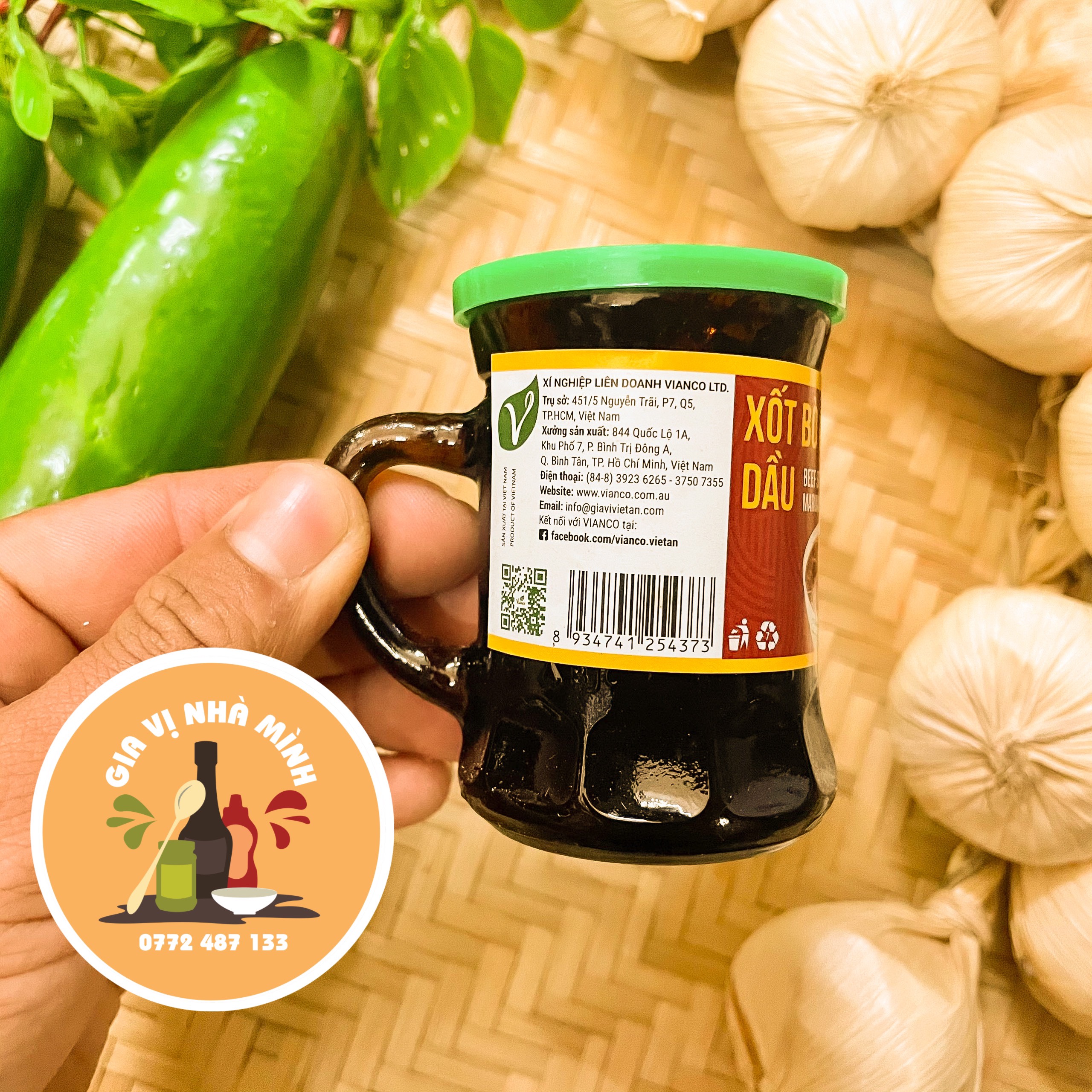 BÒ KHO DẦU VIANCO - HỦ 50GR