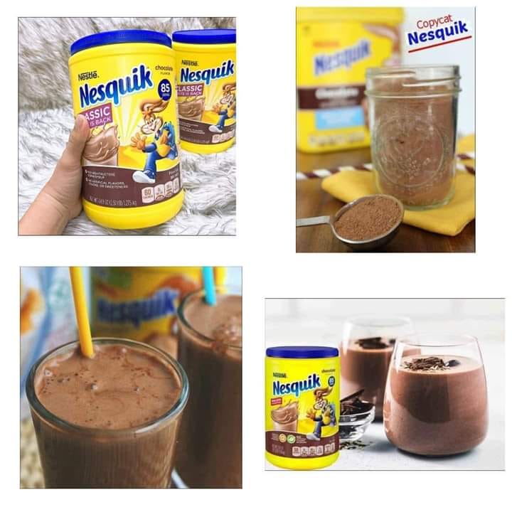 Bột Kem Pha Cà Phê Nestlé Coffee Mate Và Nesquik Mỹ DATE 2023
