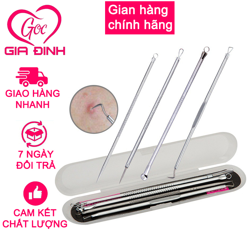 Bộ 4 cây nặn mụn chuyên dụng