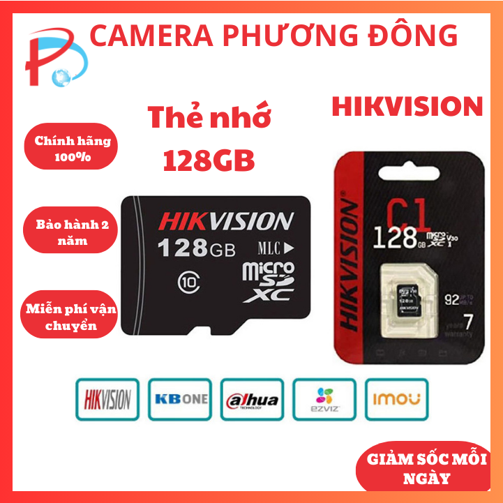 Thẻ Nhớ Camera Hikvision, Thẻ nhớ SanDisk, Thẻ nhớ imou, thẻ nhớ điện thoại - Hàng chính hãng