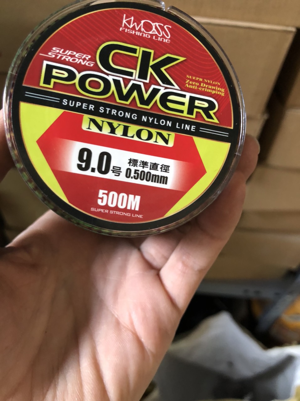 "Cước câu cá tàng hình dây câu cá 100% Nylon CK powe