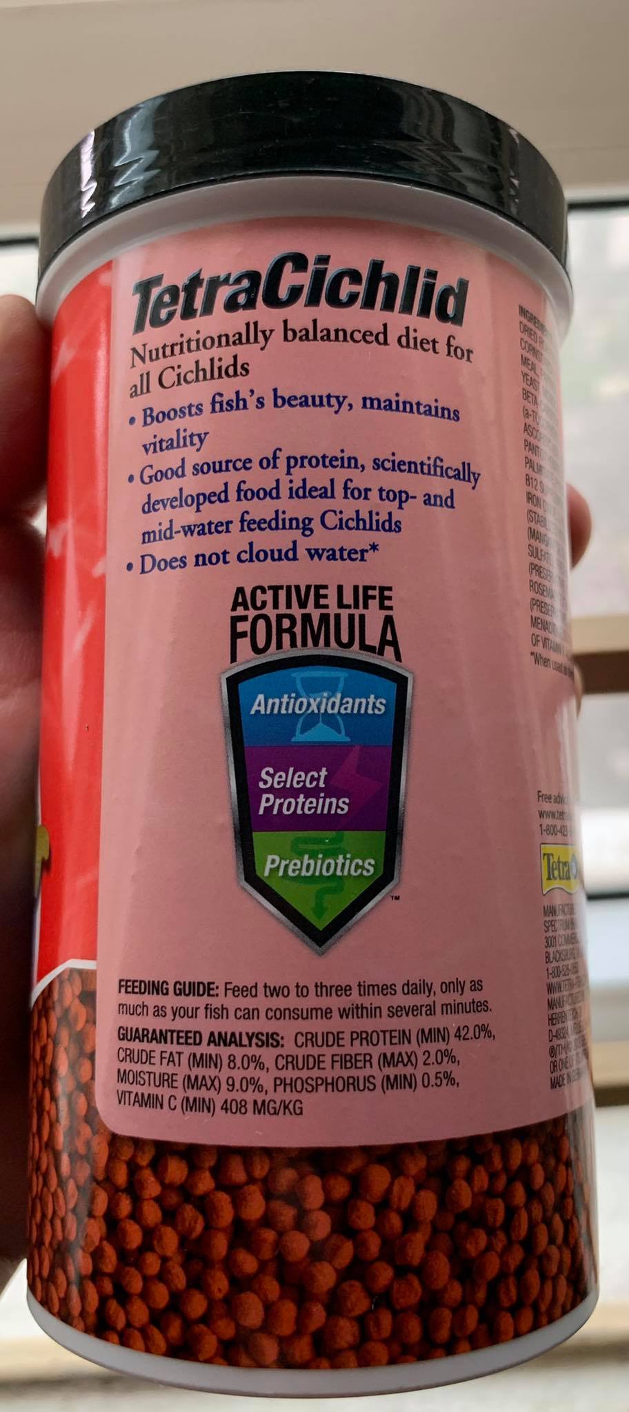 Thức ăn kích màu Tetra Cichlid Floating Cichlid Pellets