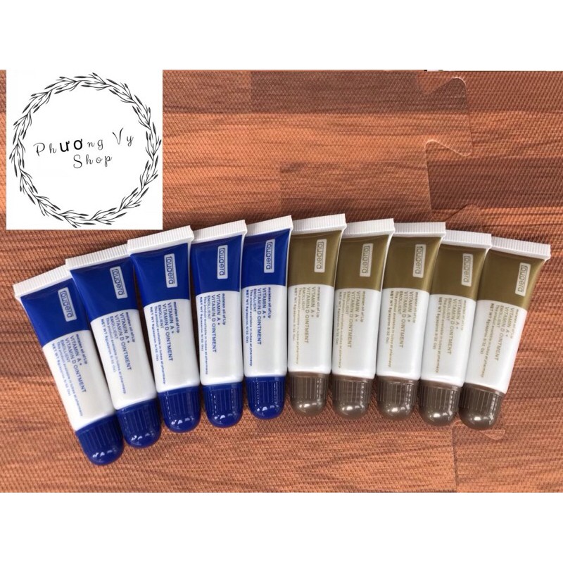 set 10 Tuýp dưỡng Vitamin AD