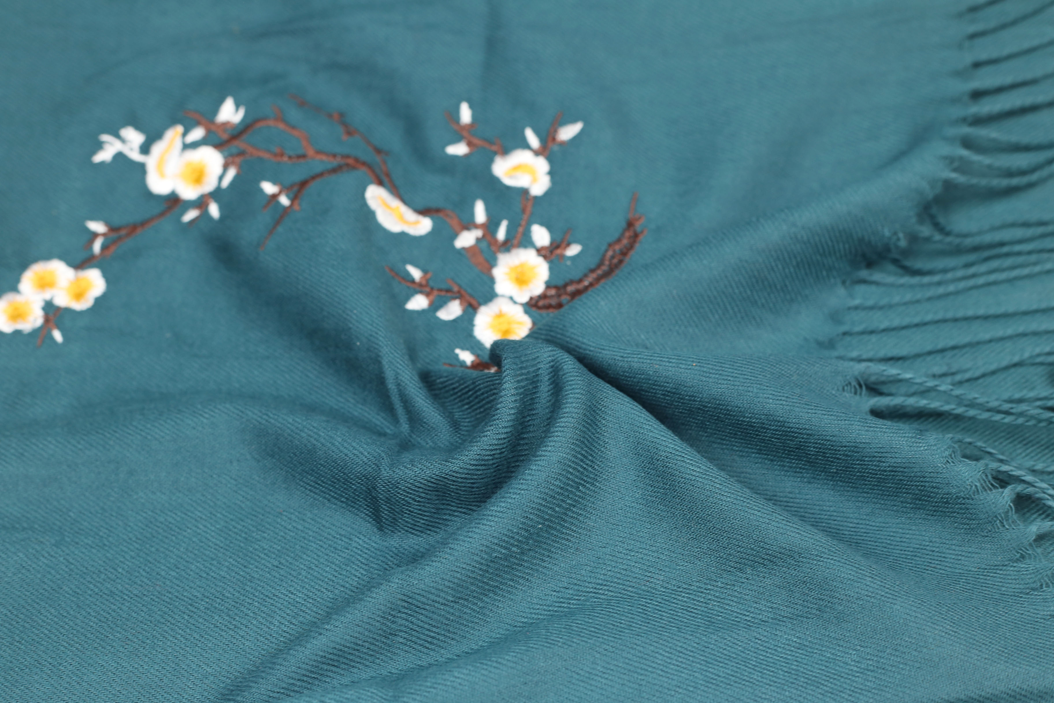 Khăn choàng nữ Cashmere Chất Len Dệt Mịn Thu Đông