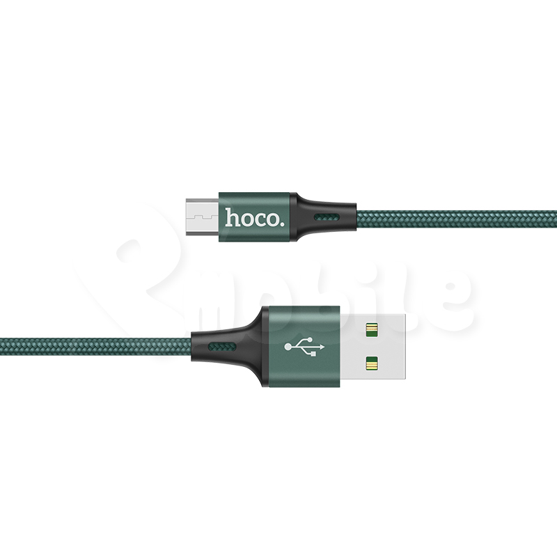 Cáp sạc nhanh Hoco DU10 dành cho điện thoại Android, jack Micro USB chiều dài 1m, 2m