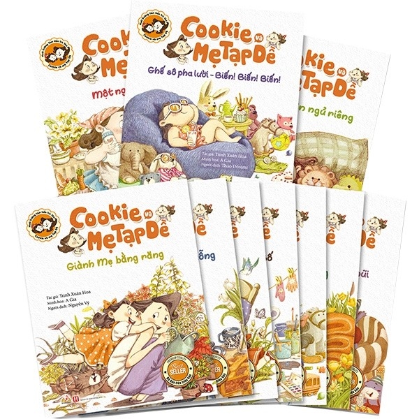 Fahasa - Cookie Và Mẹ Tạp Dề (Bộ 10 Cuốn)