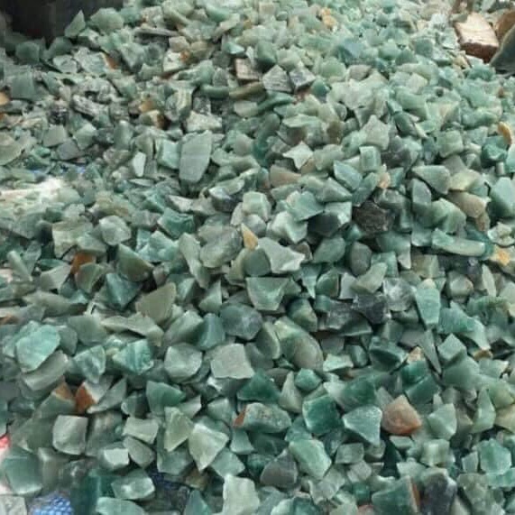 1000Gr Đá Thô màu xanh Aventurine