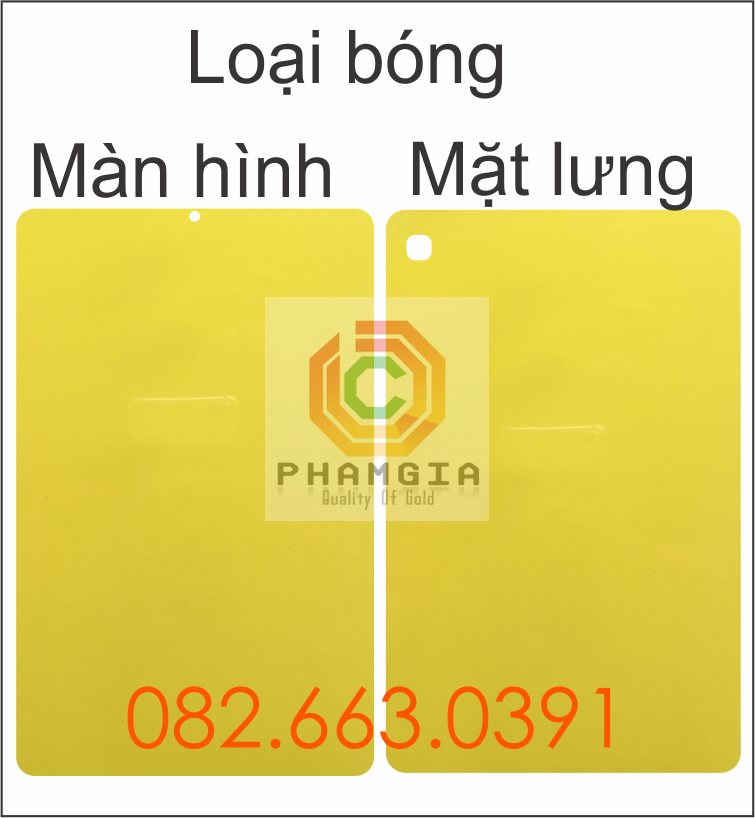 Dán PPF Samsung S6 Lite loại bóng, nhám dành cho màn hình, mặt lưng , mặt lưng full viền và miếng dán mặt lưng carbon